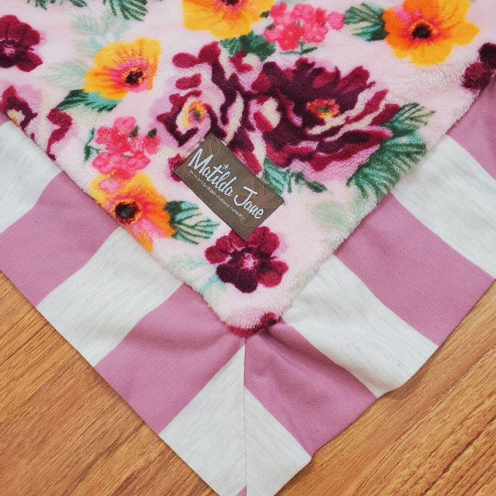 NEW Matilda Jane Standard Pillow Sham  Fleece Soft Floral Once Upon A TIme